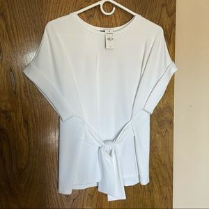 Express Tie-Front Blouse Top